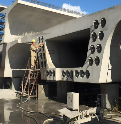 石峰压浆料施工流程及注意事项